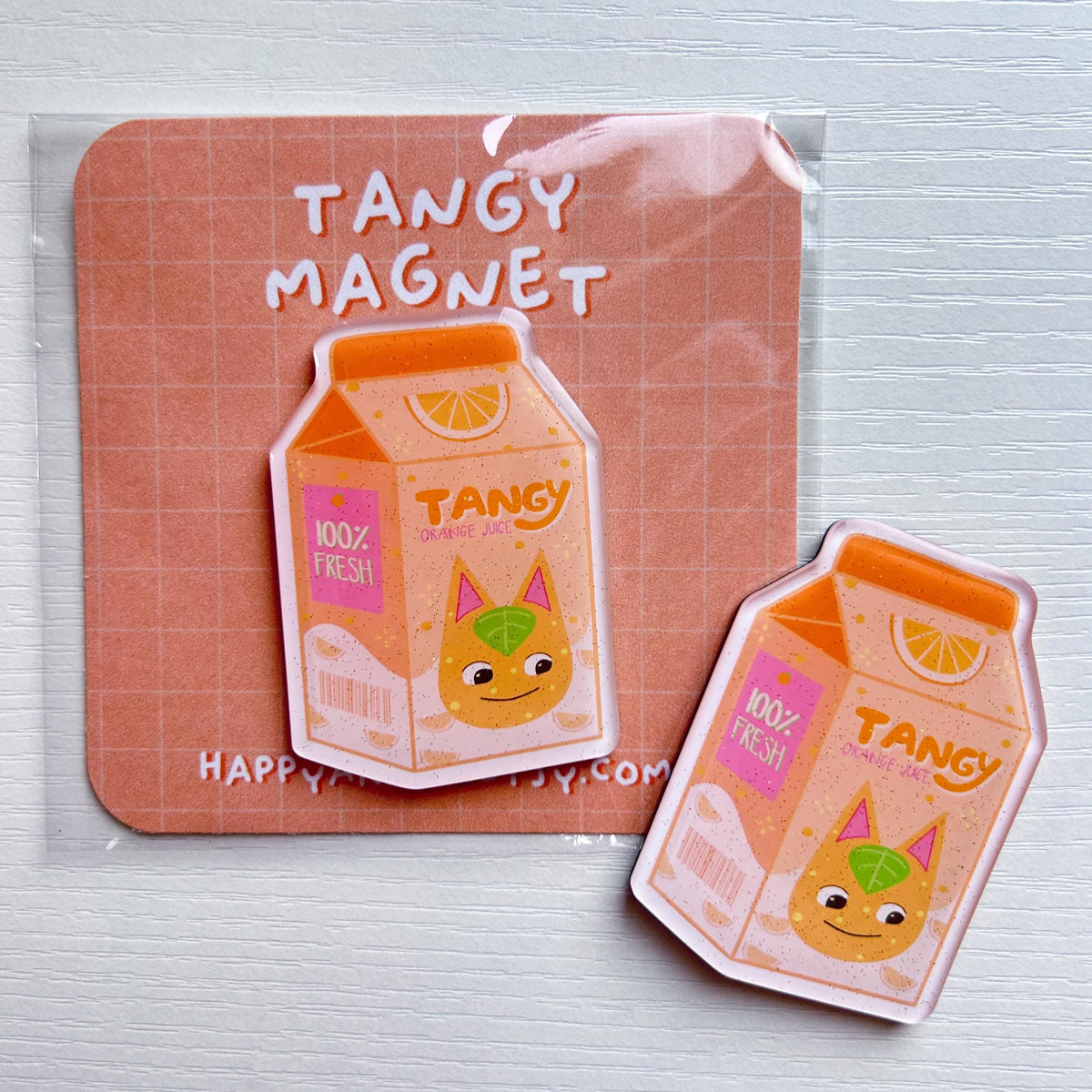 tangy’s orange juice magnet ♡ LAST CHANCE ♡
