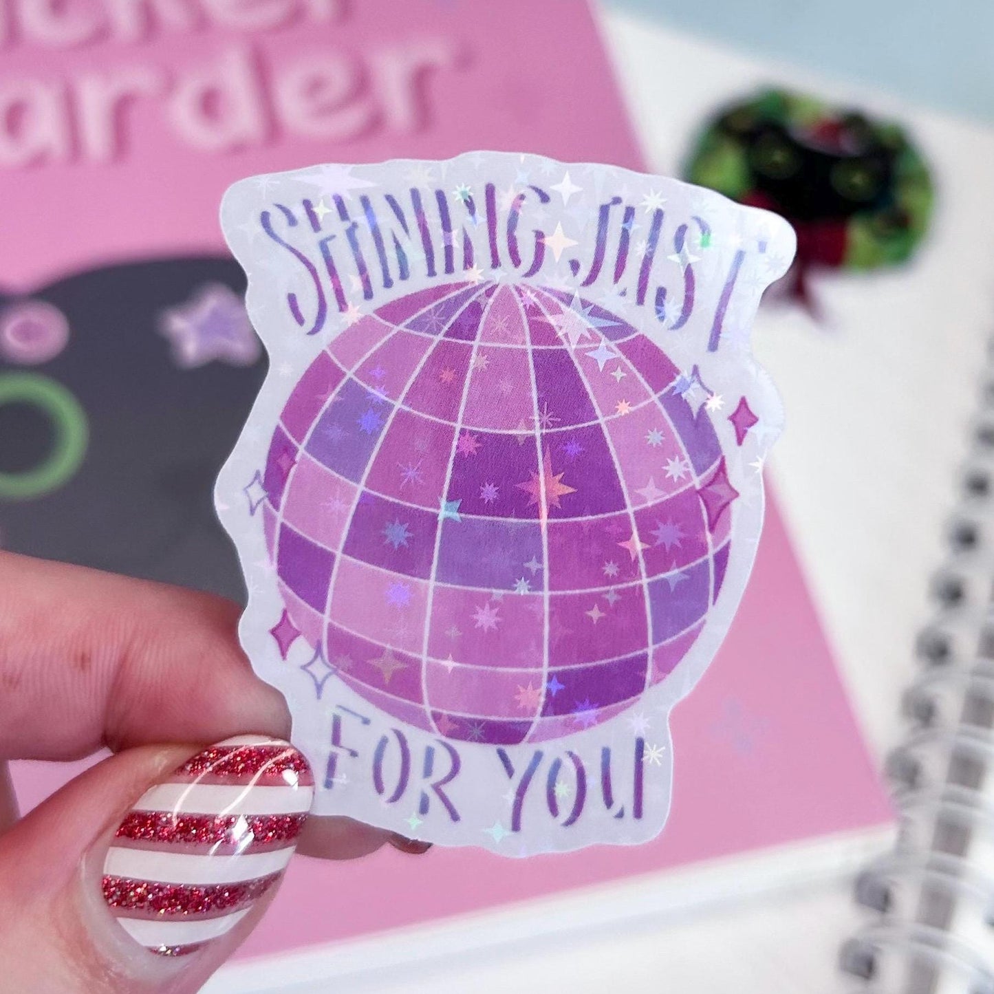 mirrorball sticker ♡ LAST CHANCE ♡