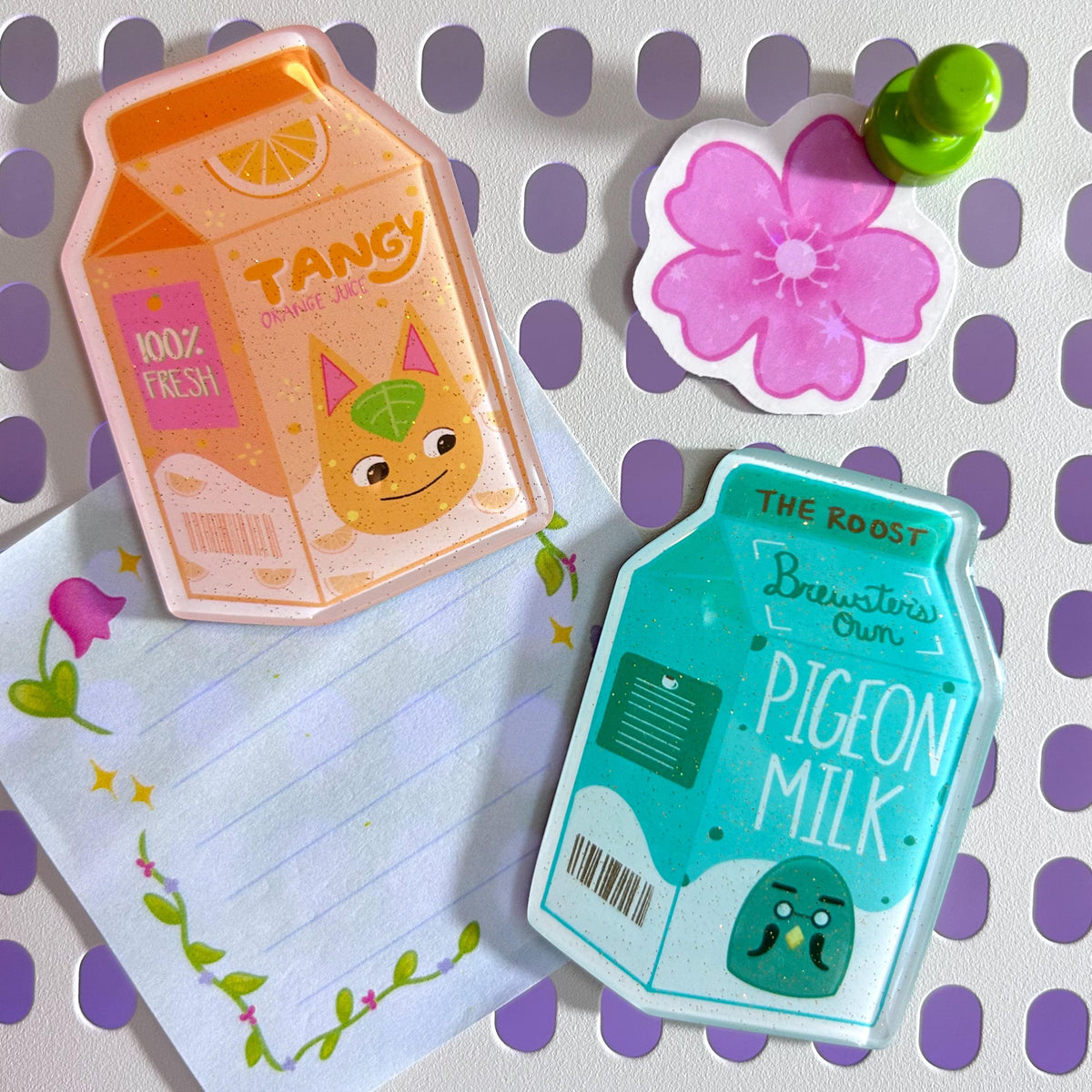 tangy’s orange juice magnet ♡ LAST CHANCE ♡
