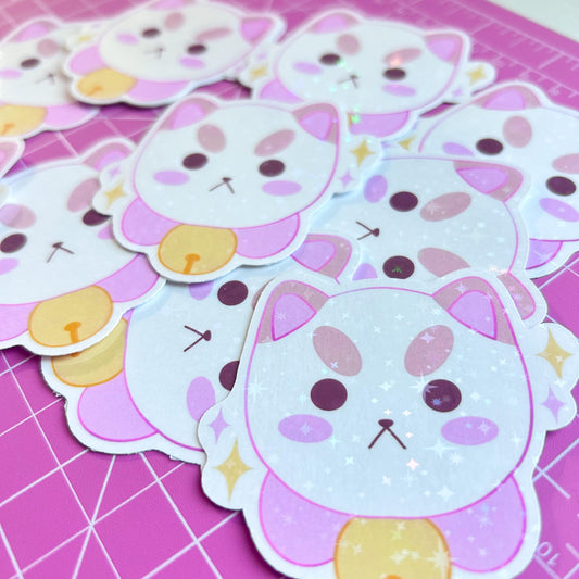 puppycat sticker