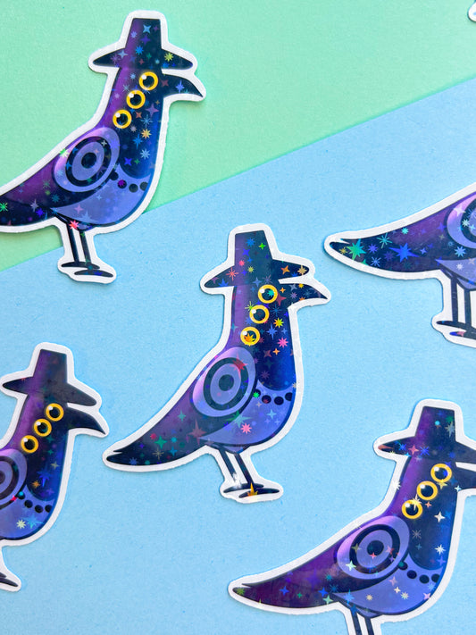 kpop demon bird sticker