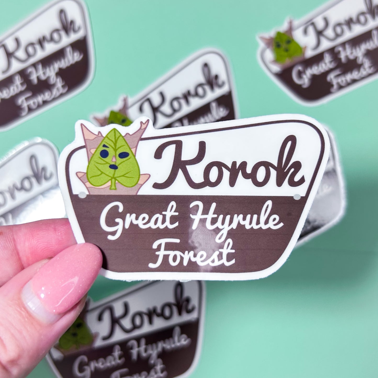 korok sign sticker