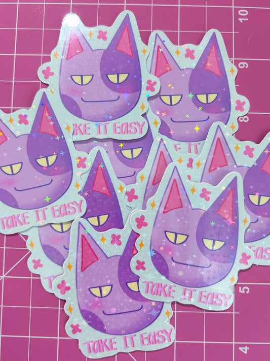 bob “take it easy” sticker