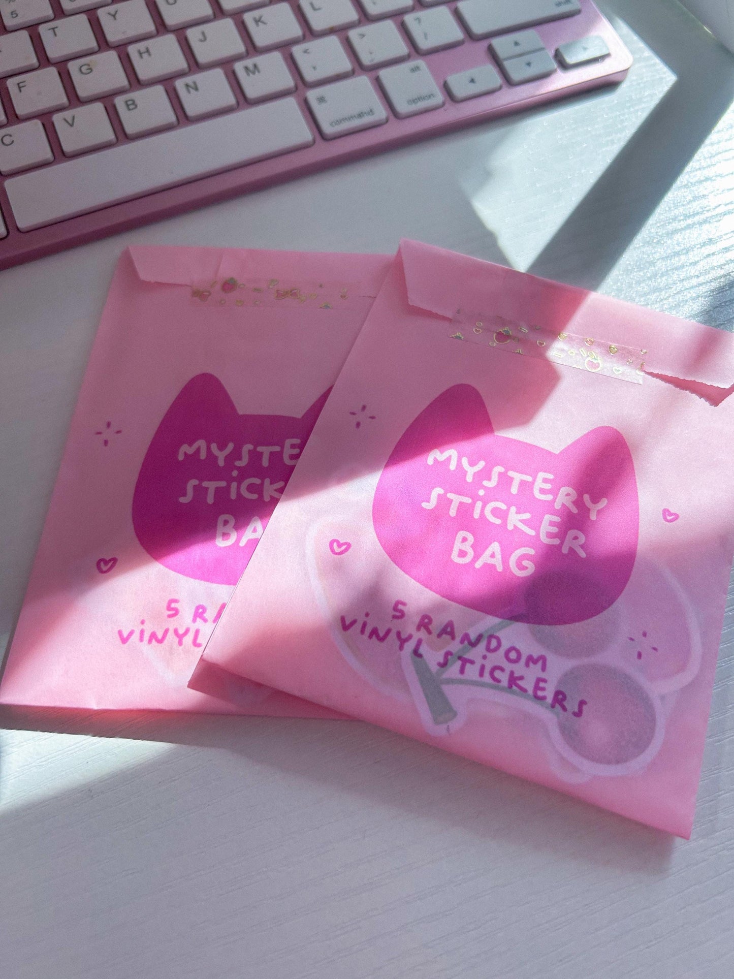 mystery sticker bag