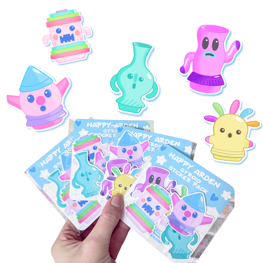 gyroid sticker pack