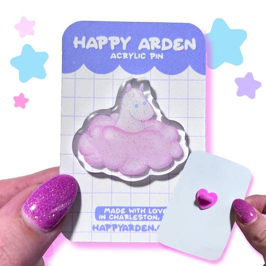 moomin acrylic pin