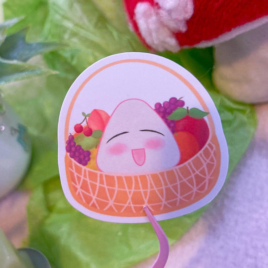 rice ball in the fruits basket sticker