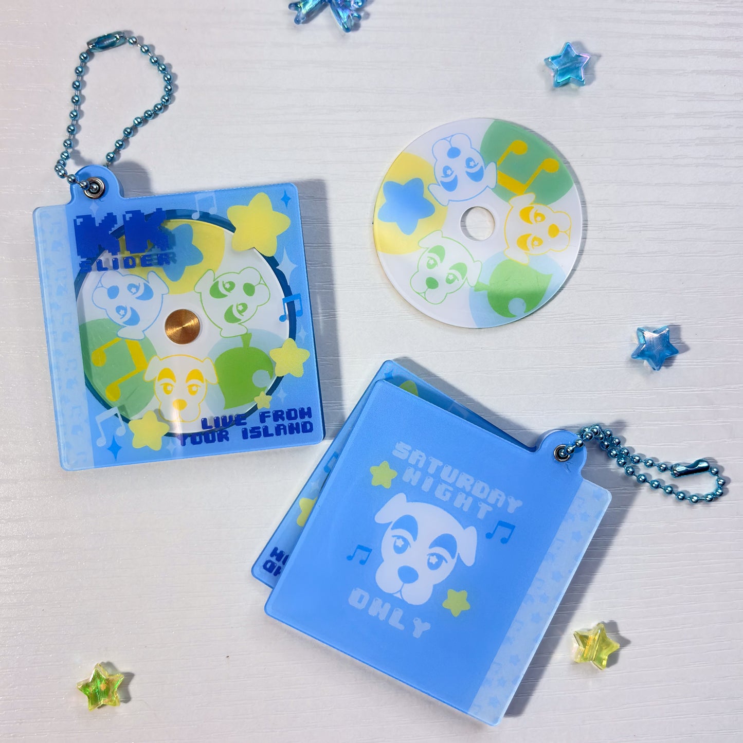 KK slider CD charm