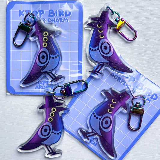 kpop demon bird charm