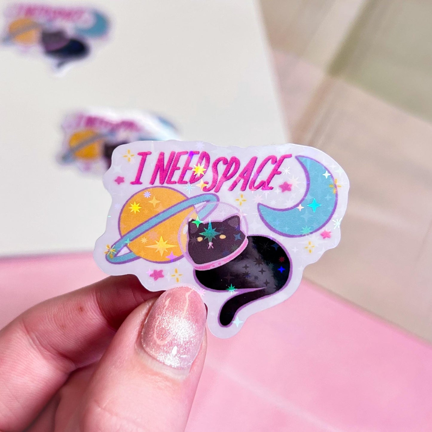black cat stickers