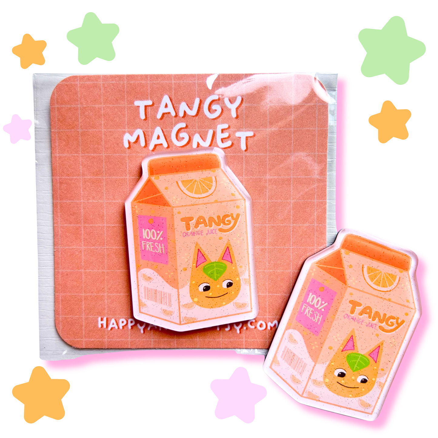 tangy’s orange juice magnet