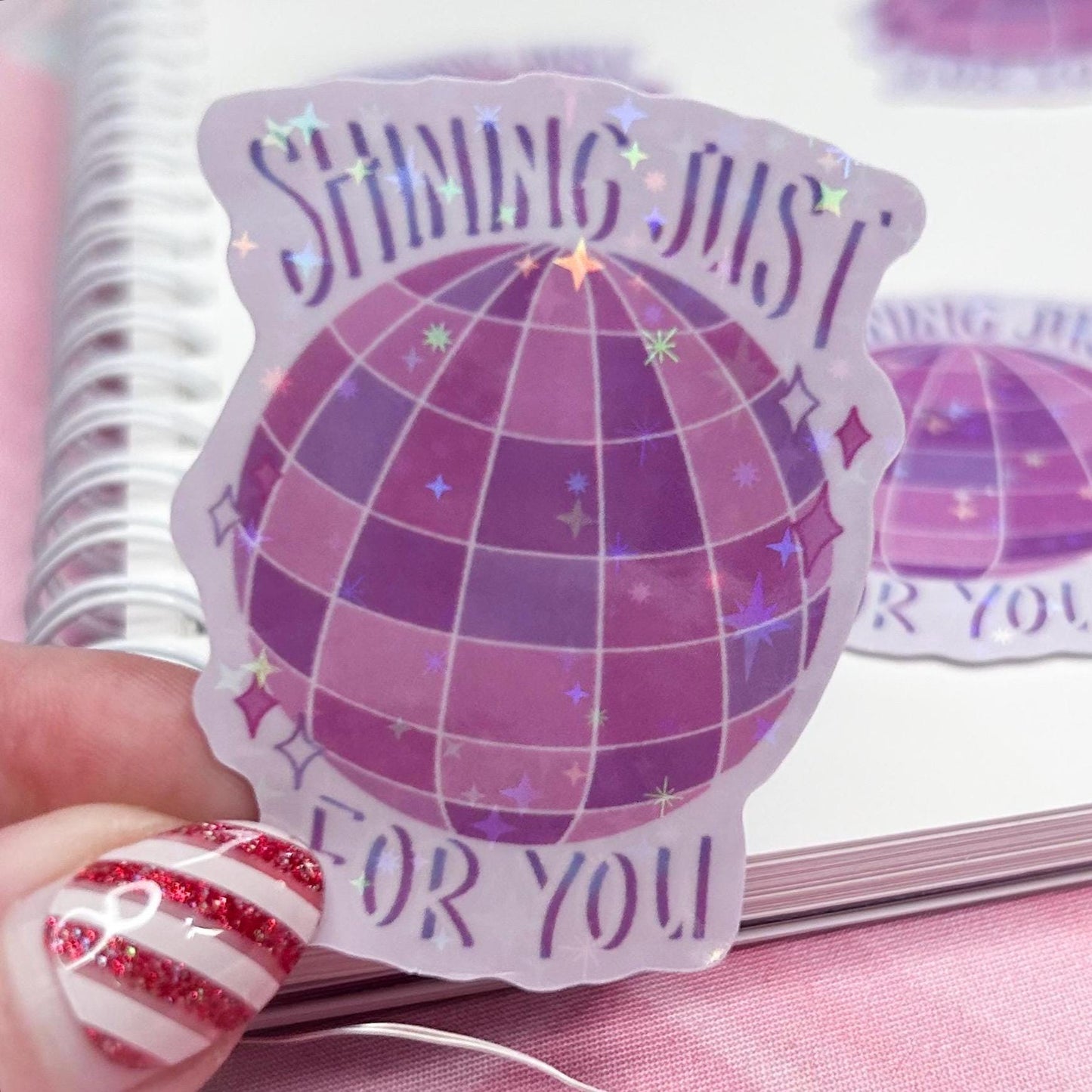 mirrorball sticker ♡ LAST CHANCE ♡