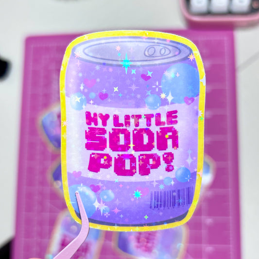 my little soda pop sticker