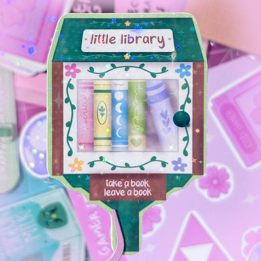 little library sticker