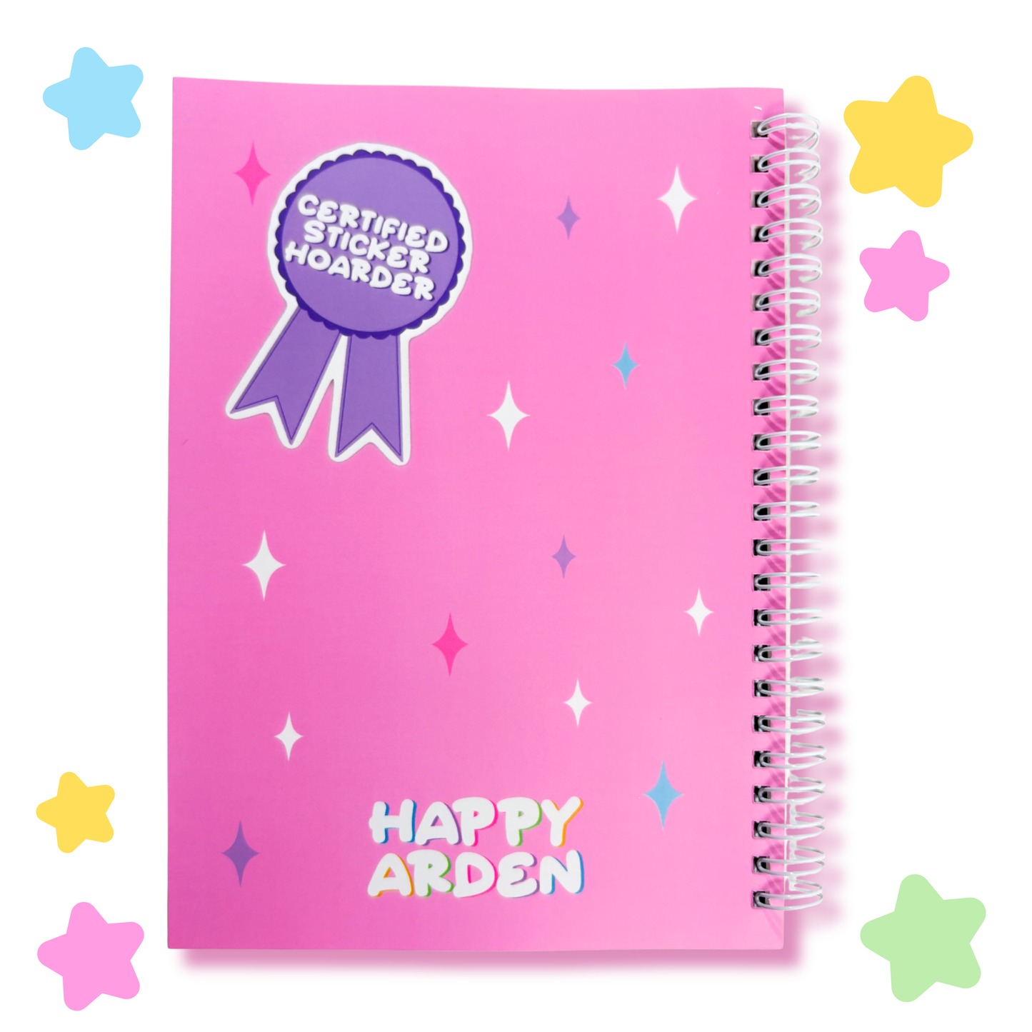 sticker hoarder cat - A5 sticker book