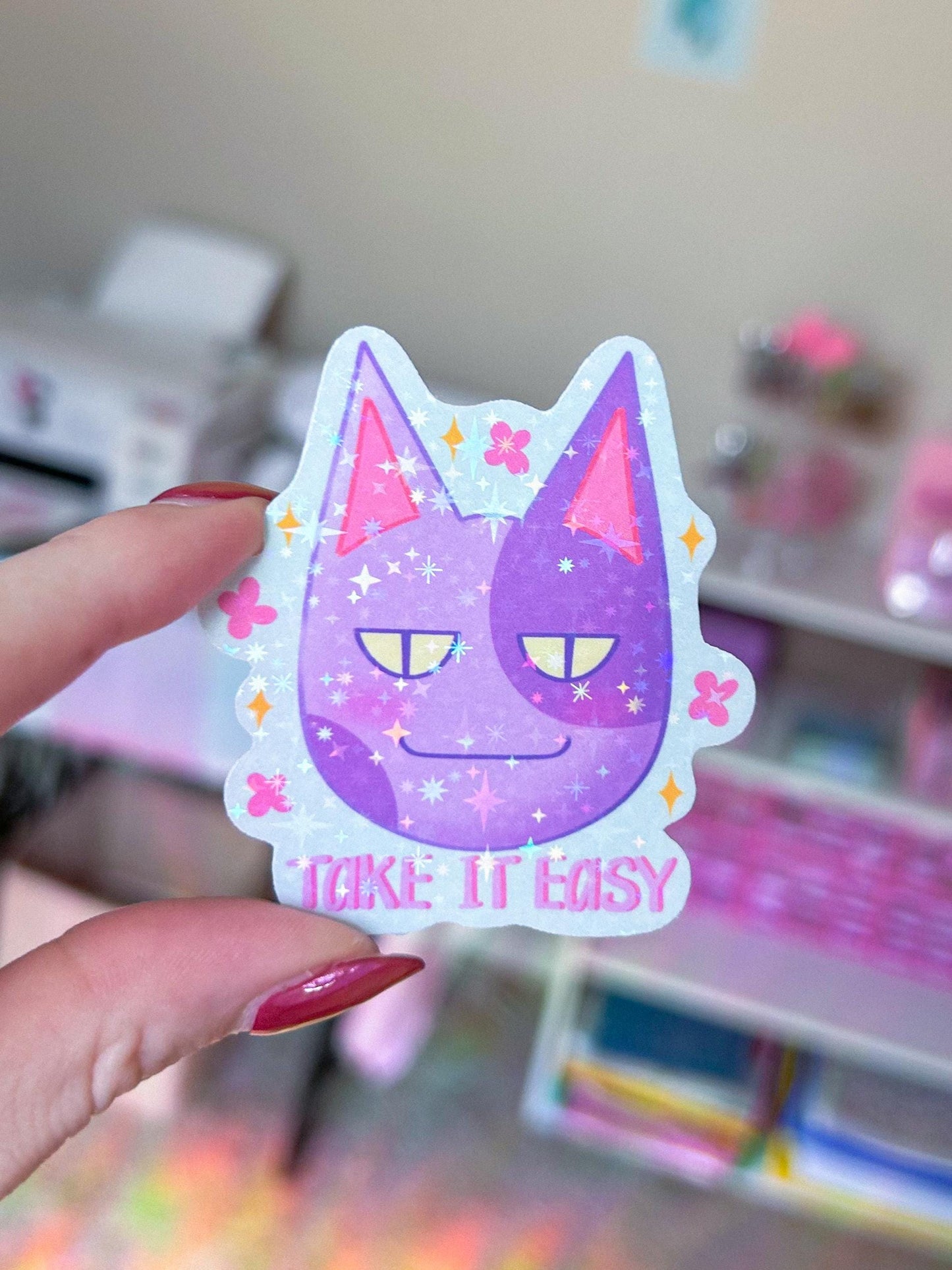 bob “take it easy” sticker