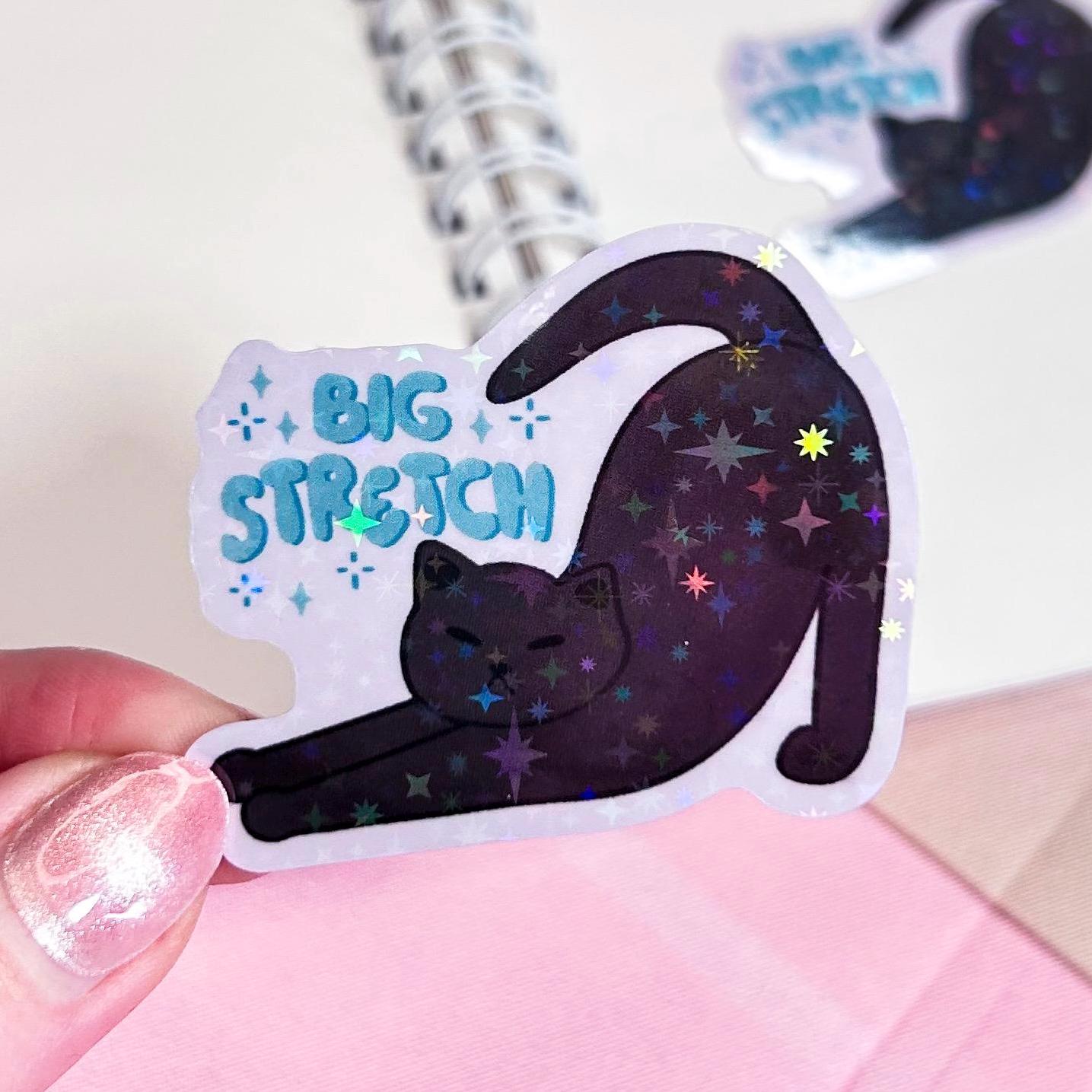 black cat stickers