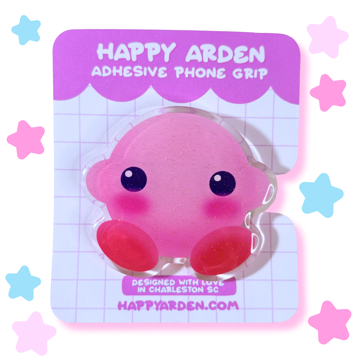 kirby phone grip