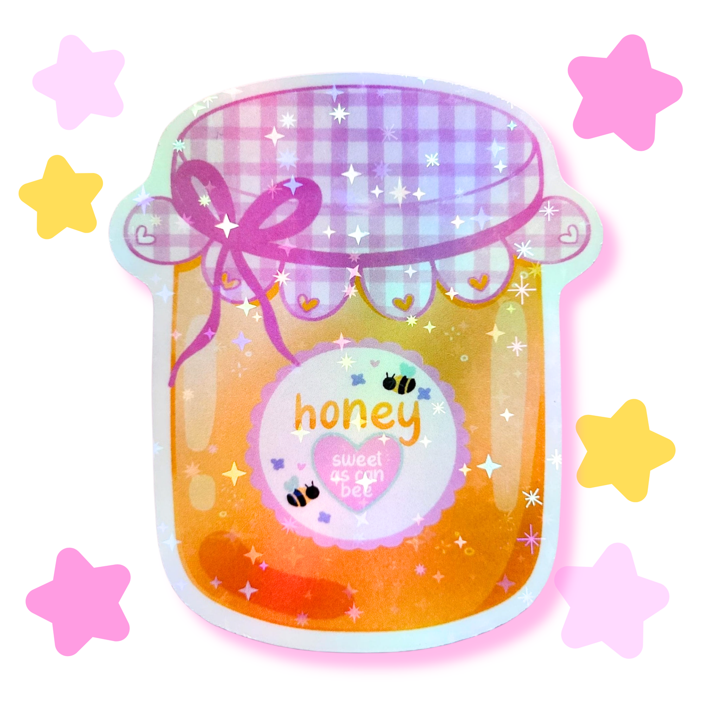 honey jar sticker