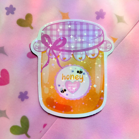 honey jar sticker