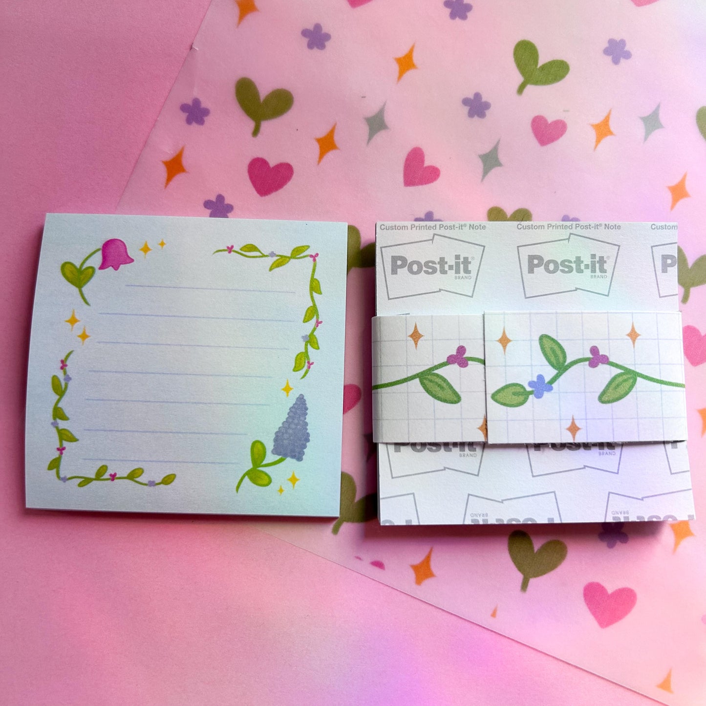 magic garden sticky notes