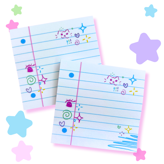 doodle daydreamer sticky notes