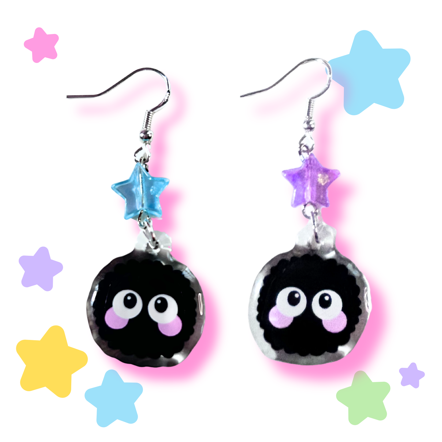 dust fairy earrings