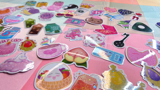 mystery sticker bag
