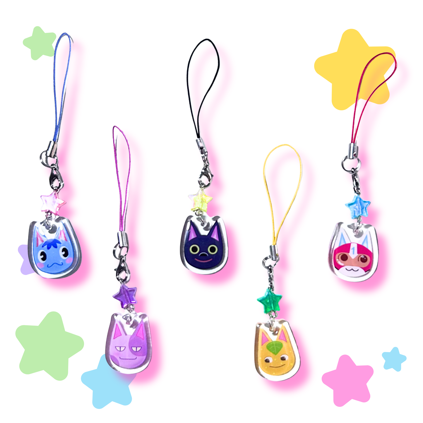 villager cat mini charm grab bag