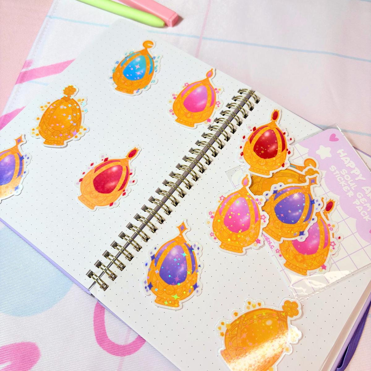 soul gem sticker pack