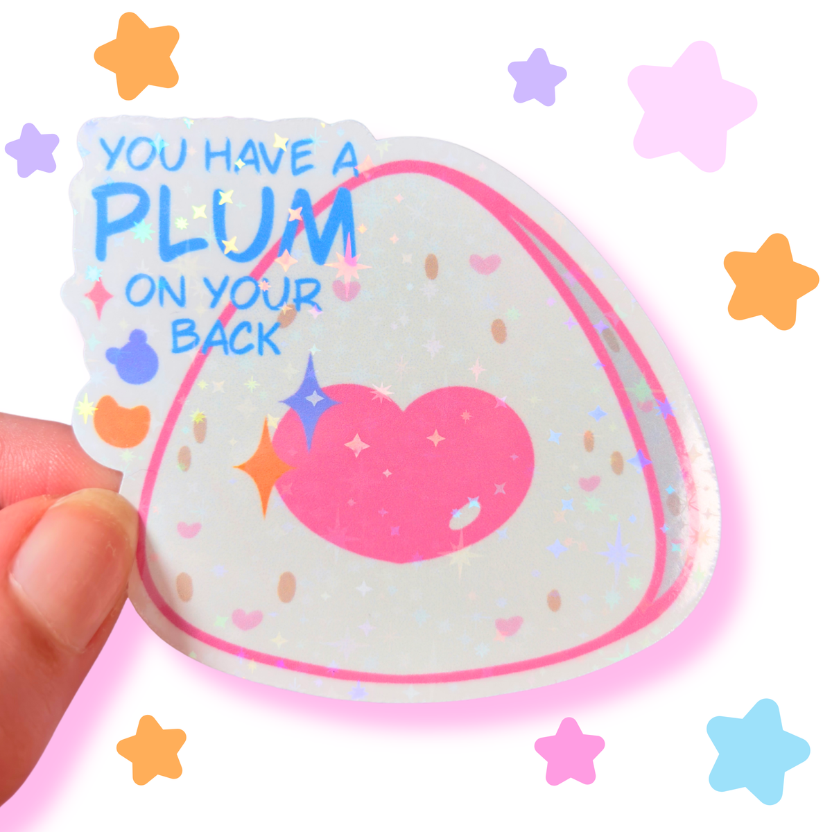rice ball plum fruba sticker