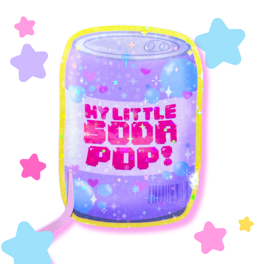 my little soda pop sticker