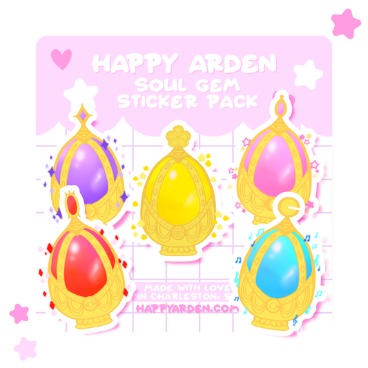 soul gem sticker pack