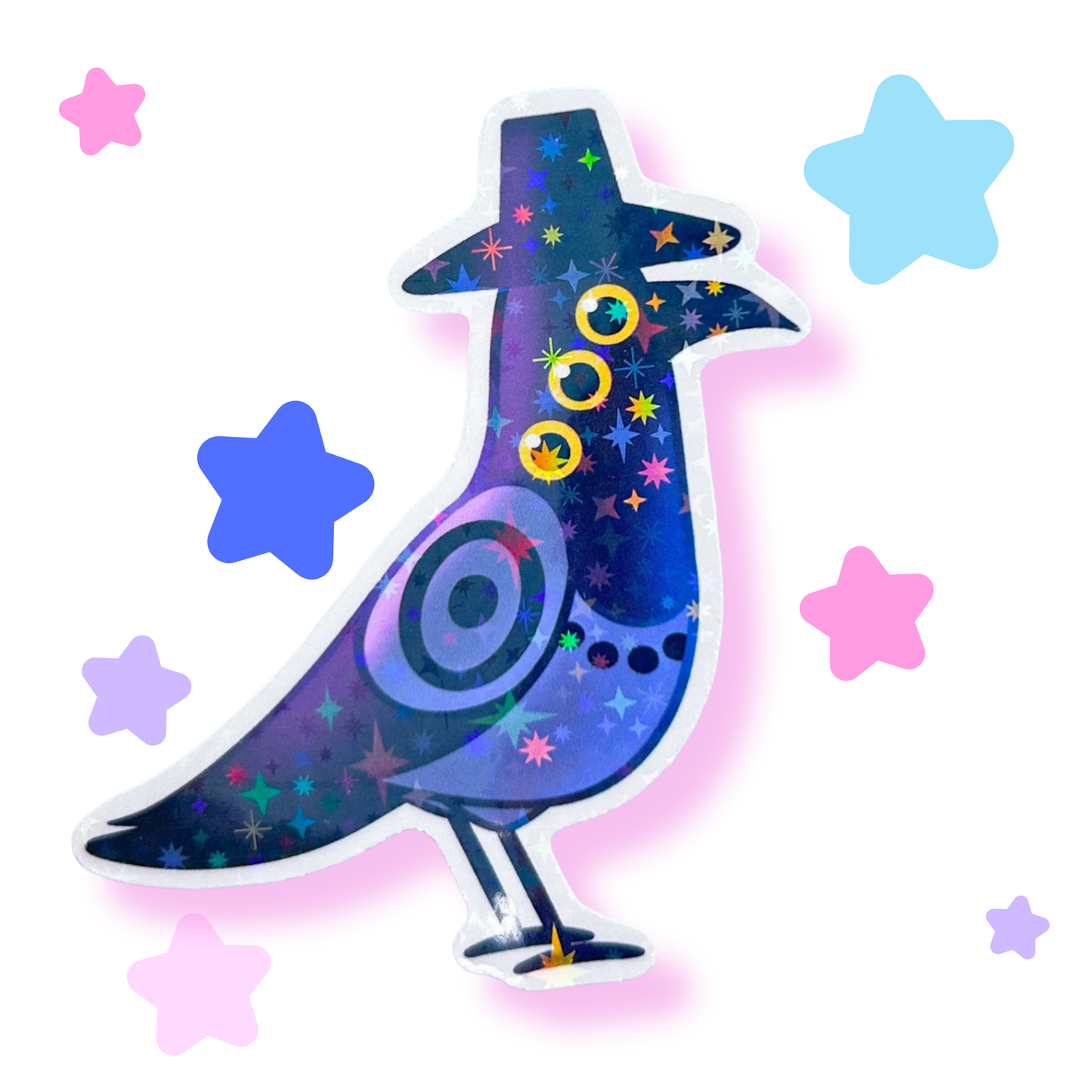 kpop demon bird sticker